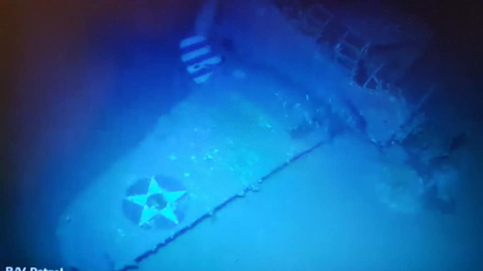 Tìm thấy tàu sân bay Mỹ mất tích 76 năm trước